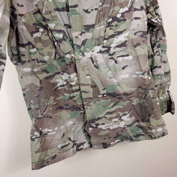Army Surplus Combat Multicam Camo Uniform Jacket Flame Resistant Size S Long - Picture 3 of 12